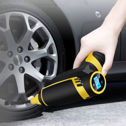 Compresor de aire automático portátil digital LED para coche
