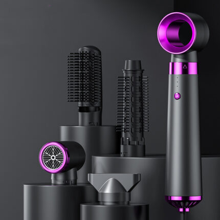 Secador de pelo y rizador automático 5 en 1