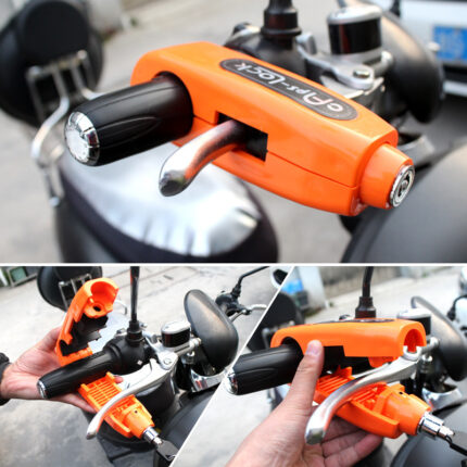 Cerradura antirrobo para bocina de coche eléctrico y motocicleta