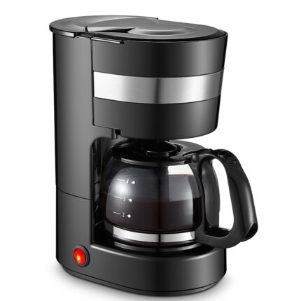 Pequeña cafetera de goteo estilo americano para uso doméstico (también apta para preparar té)
