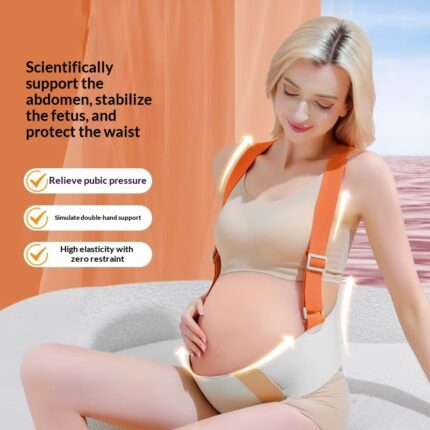 Cinturón de soporte abdominal de nanotecnología: un cinturón discreto de soporte para la cintura y el abdomen, diseñado específicamente para futuras mamás.