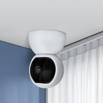 Cámara 1080P para el hogar: monitor para mascotas y bebés