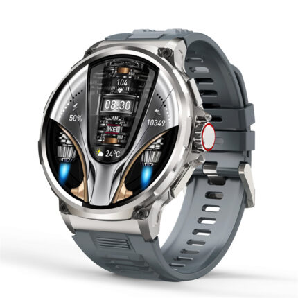 Reloj inteligente V69 con llamadas por Bluetooth, monitorización de frecuencia cardíaca y seguimiento de actividad física.