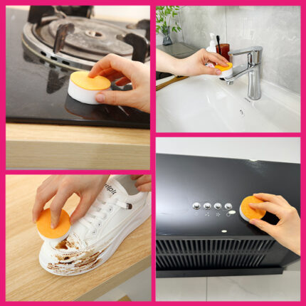 Utensilio de limpieza para cocina: esponja y mopa para lavado y descontaminación