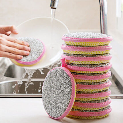 Utensilio creativo para la limpieza y el lavado de platos en la cocina del hogar